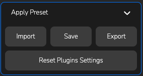 Presets section
